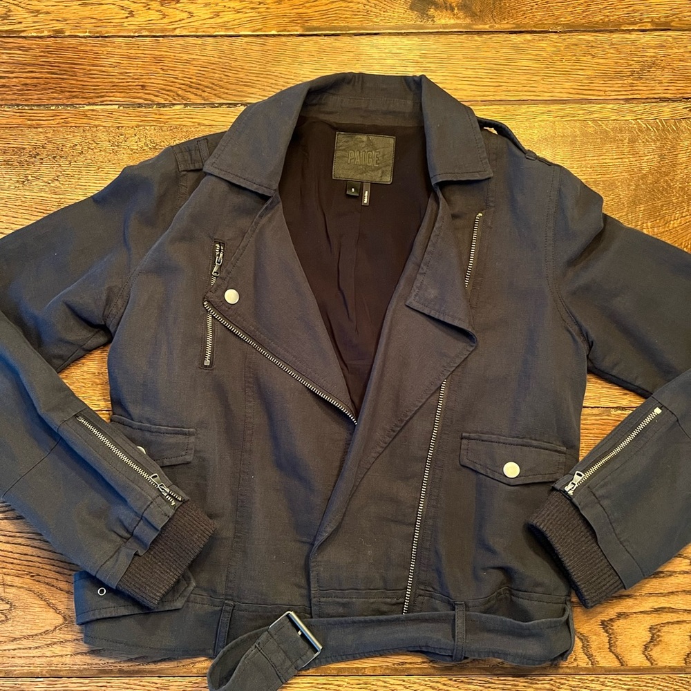 Paige light weight moto jacket